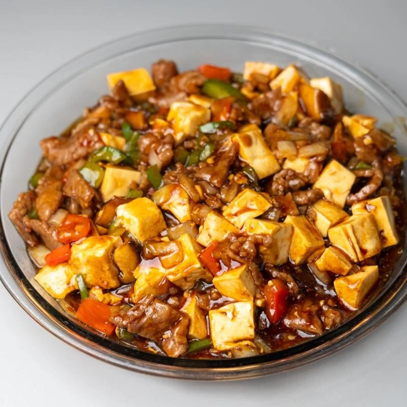 Mah-Po Tofu with Beef (Hot) at Brothers Taste of Asia southwest Calgary
